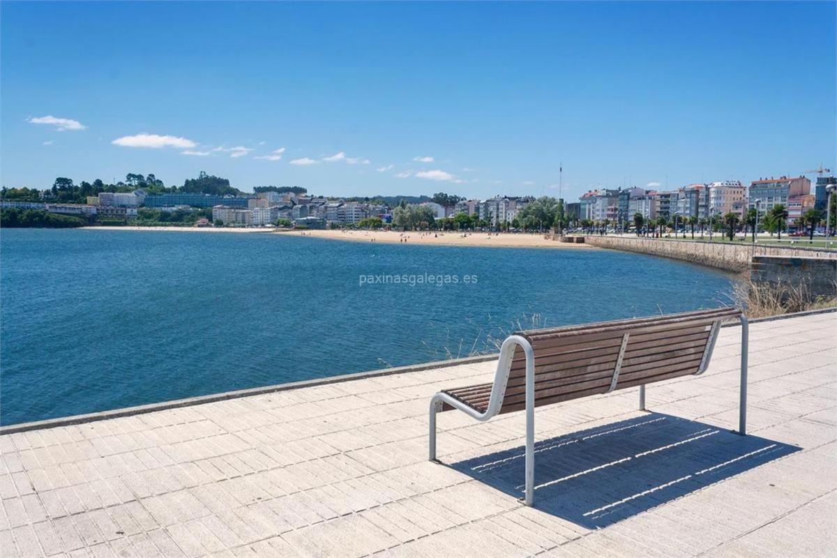 Piso 4 Dormitorios Playa Sada Bagian luar foto