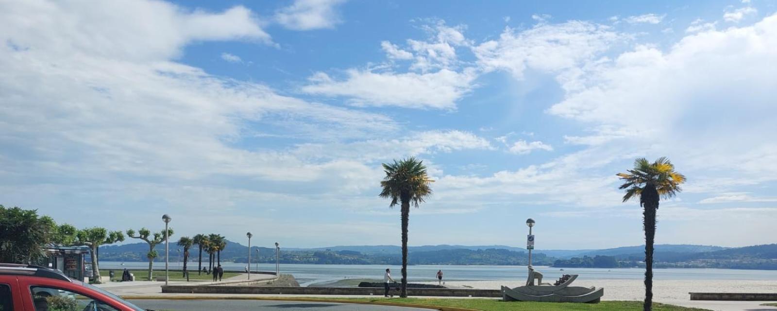 Piso 4 Dormitorios Playa Sada Bagian luar foto