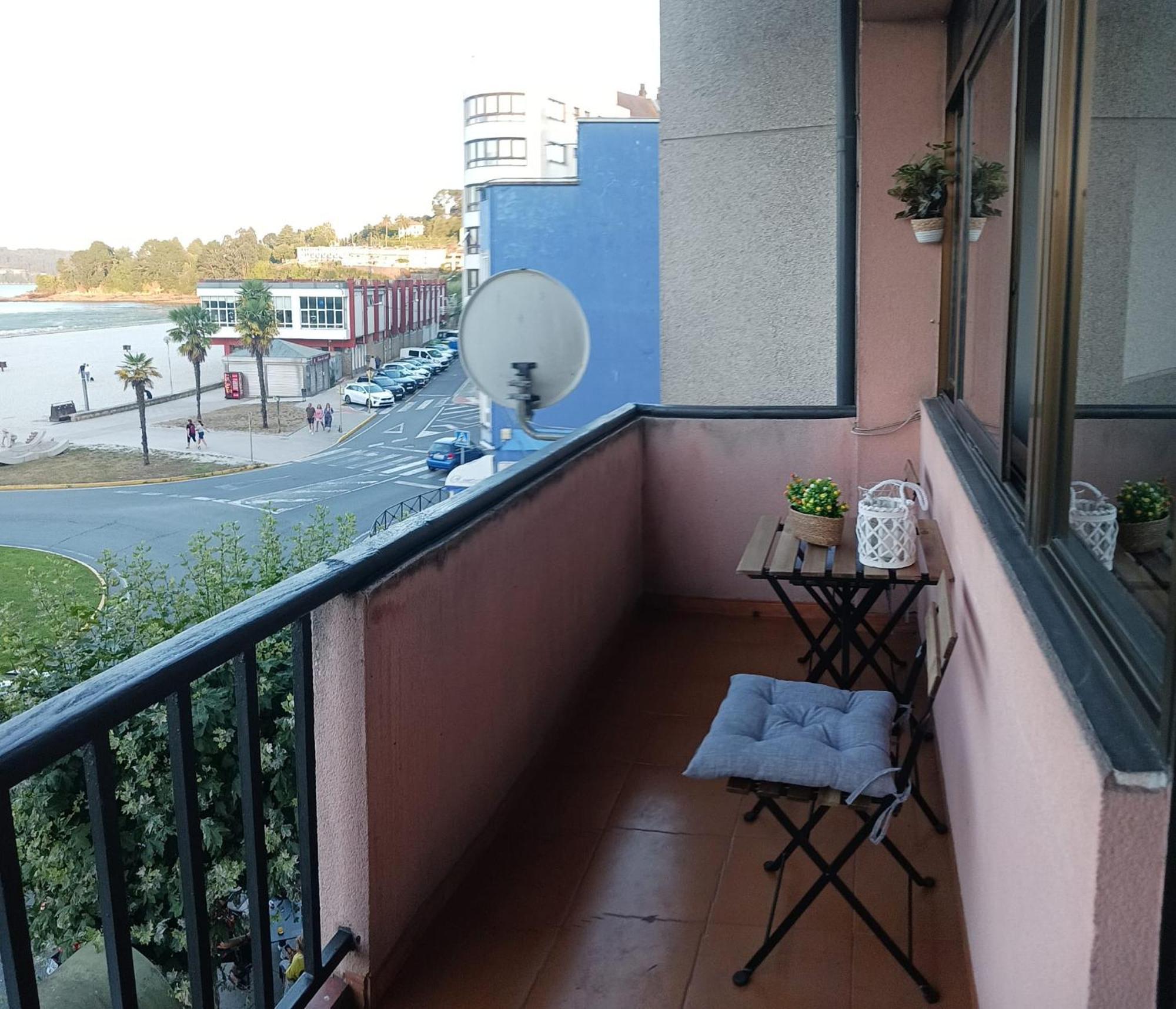 Piso 4 Dormitorios Playa Sada Bagian luar foto