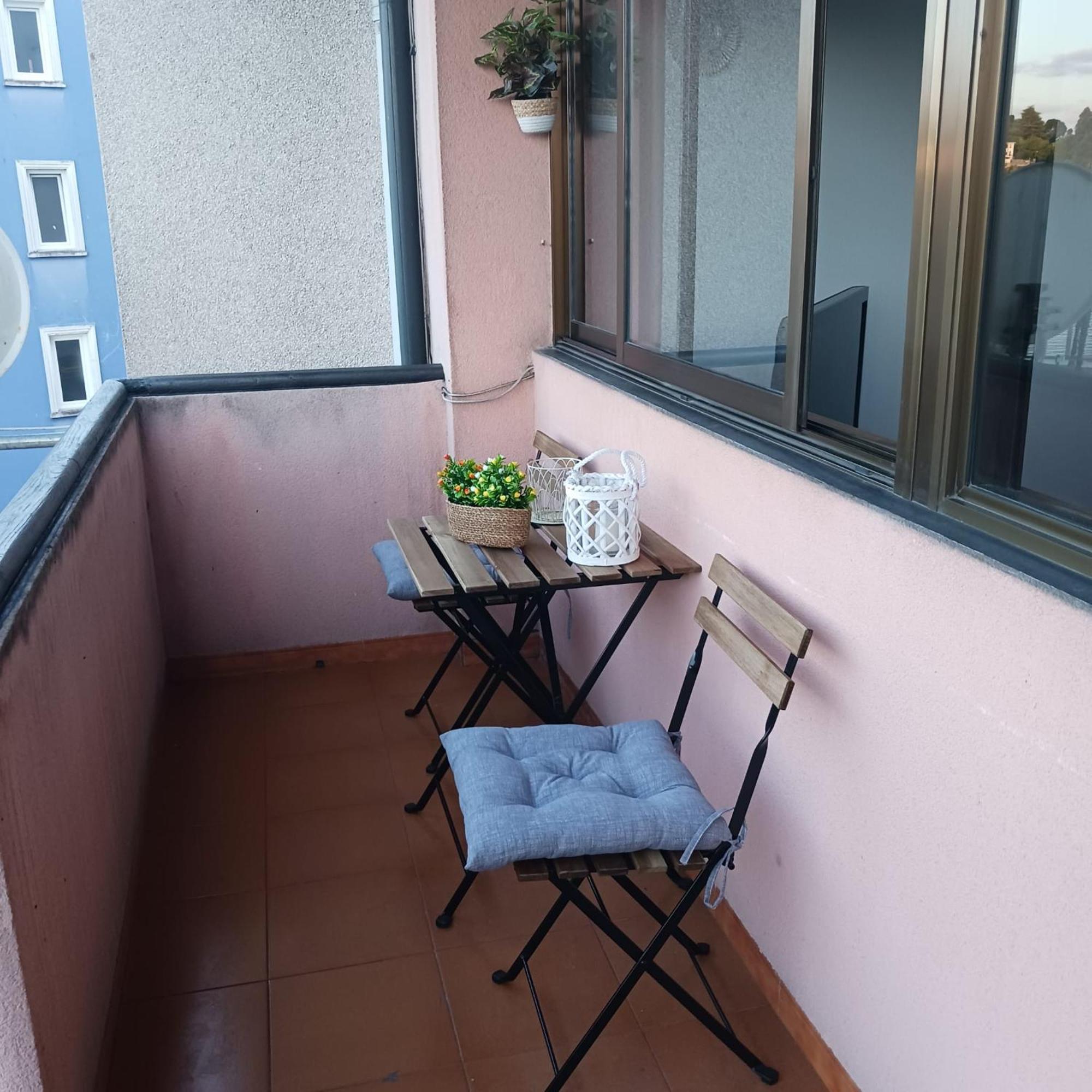 Piso 4 Dormitorios Playa Sada Bagian luar foto
